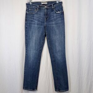 Levi's Jeans 505 Straight Blue Denim Classic Five Pocket Size 28